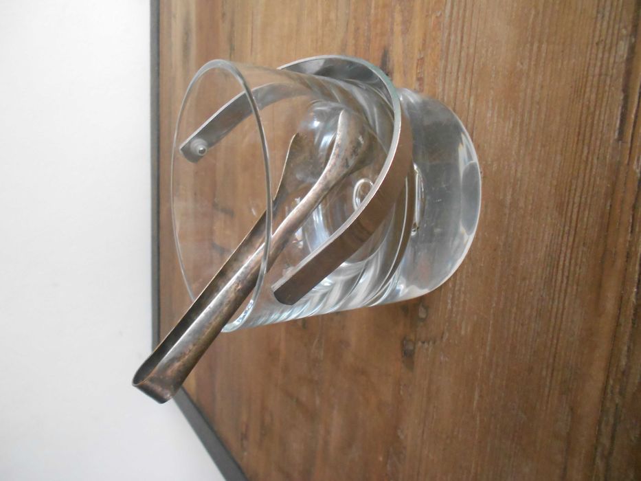 Decoracao bar vidro antigo taça jarra balde gelo copo calice