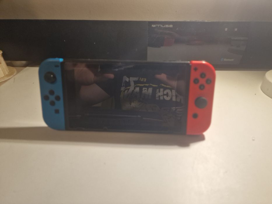Nintendo switch v2 patched + ładowarka do auta
