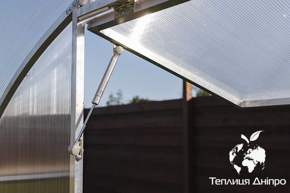 Теплиця "Дніпро" 3х2х6м. (40х20мм.)  з сотовим полікарбонатом! АКЦІЯ