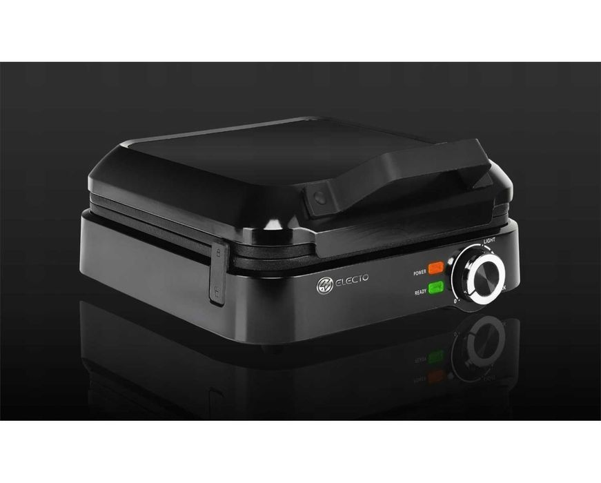 Gofrownica 4 Gofry Regulacja Temperatury Nieprzywierające Płyty 2000W