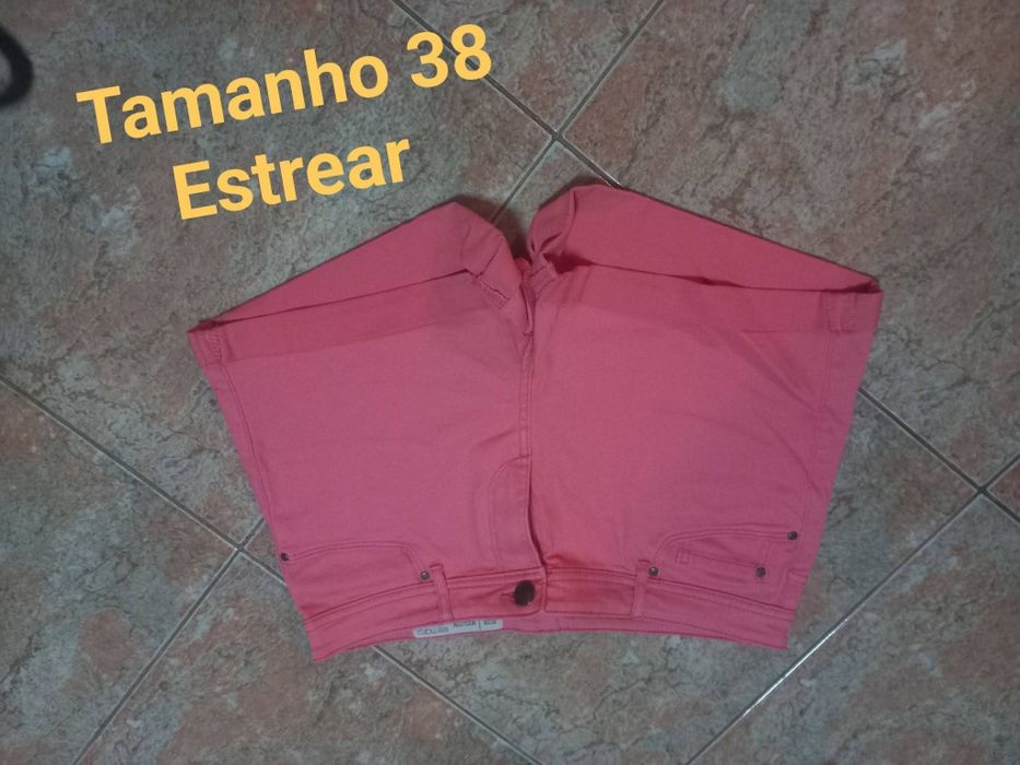 Calção rosa tam38 nunca usado