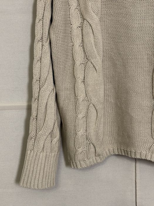 Beżowy sweter damski S