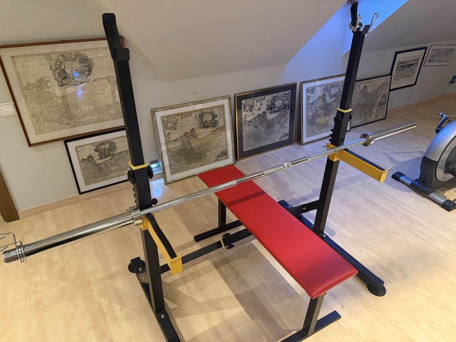 Komletny zestaw pod domową silownie