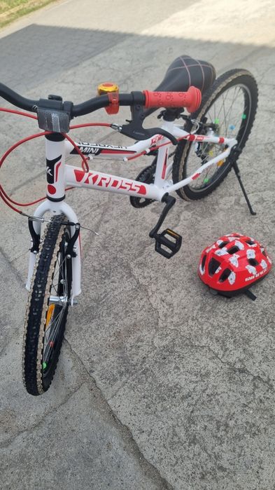 Rower dzieciecy Kross hexagon mini, kola 20cali+kask,bdb