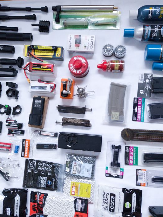 Vários para airsoft Novo (preço por item)