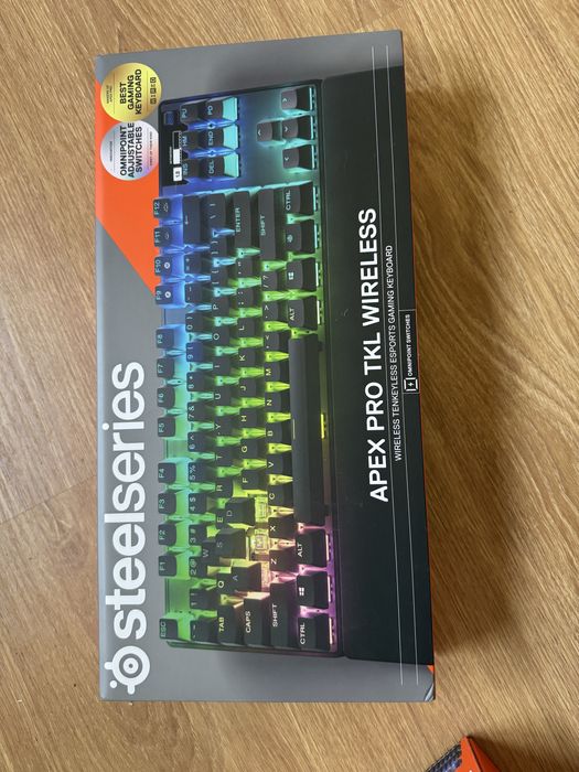 NOVO Teclado SteelSeries Apex Pro TKL Wireless