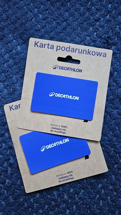Karta podarunkowa Decathlon 300+500pln