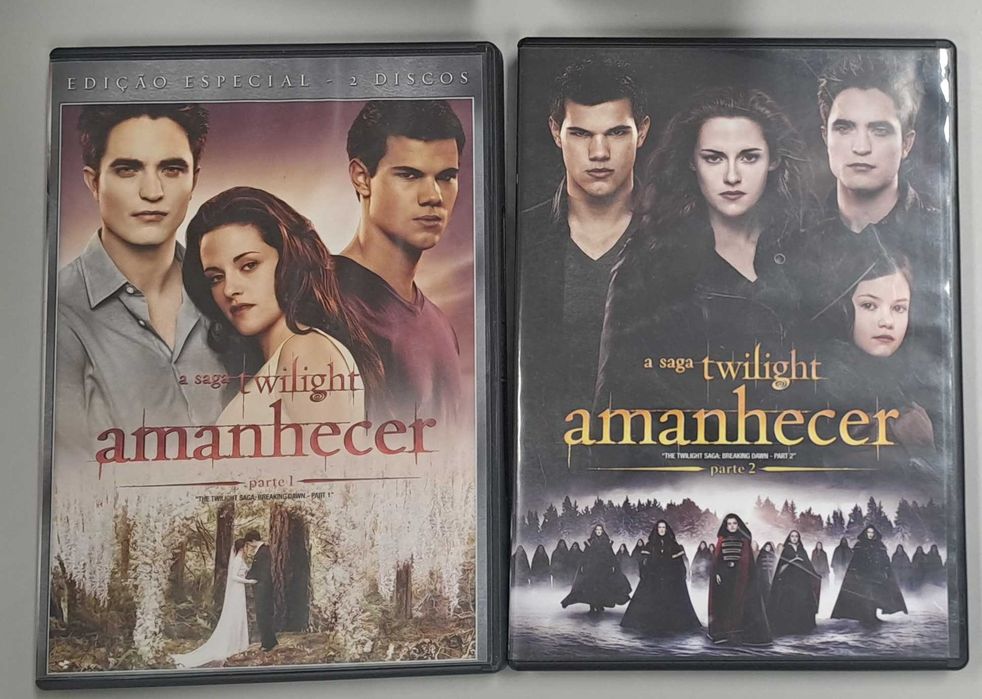 Pack 2 - Coleção Completa Crespúsculo ou Saga Twilight  (5 Filmes)