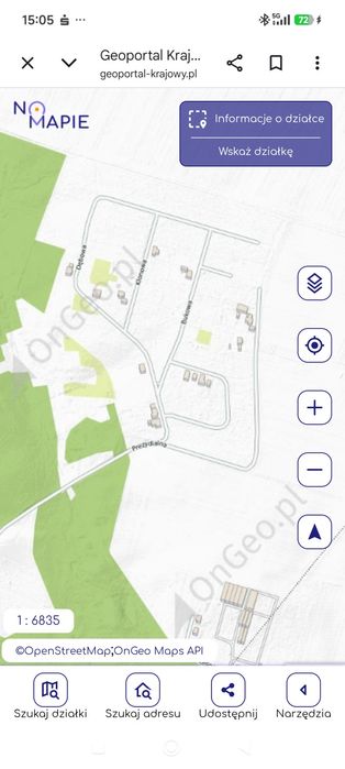 Działka budowlana Rogalin 2714 m2