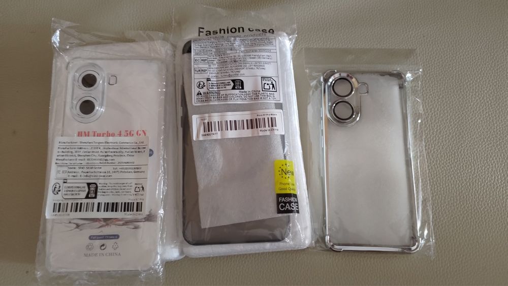 POCO X7 PRO Zestaw 3 etui + 5 szkieł + 2 szkła na aparat  do Poco