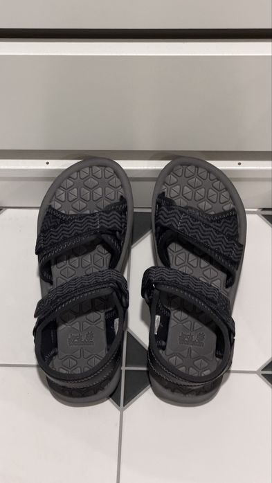 Sandały dziecięce Jack Wolfskin ZULU VC K black rozmiar 35