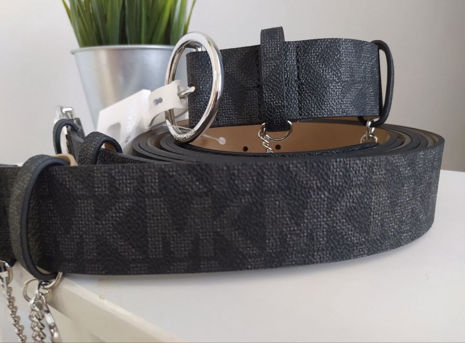 Pasek michael kors czarny L