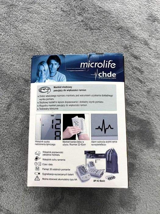 Ciśnieniomierz microlife chde