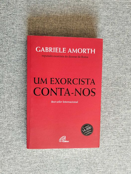Livro "Um exorcista conta-nos" de Gabriele Amorth