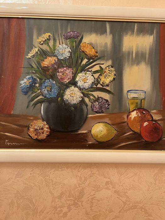 Картина антикварна Германия.