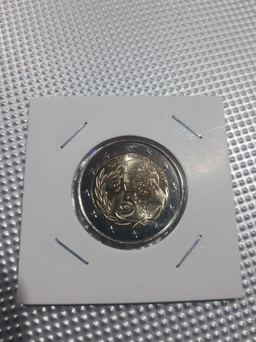 Franca Moeda 2€ 75 anos unicef 2021 unc