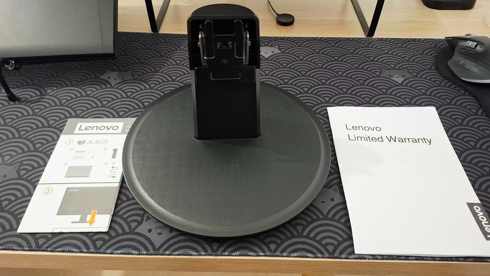 Monitor Lenovo 27'' IPS + suporte articulado ( Manual & Garantia)