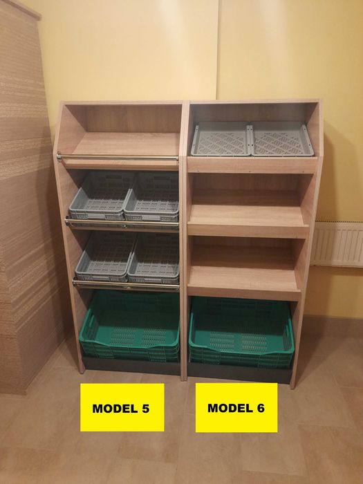 regały sklepowe na warzywa każda ilość PRODUCENT warzywniaki różne modele