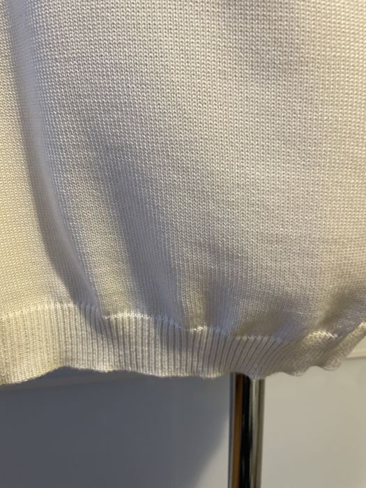 Kremowy golf w 50% z wełny z merynosów rozmiar 38