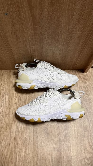 Кросівки Nike React Vision dmx White Light Smoke Grey 43р