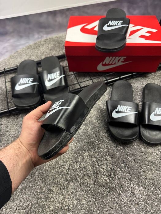 Шлепки Nike Victori logo swoosh шльопки лапті тапочки найк 40-45