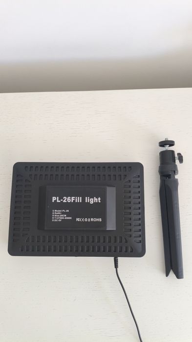 Mini Softbox LED com Tripé