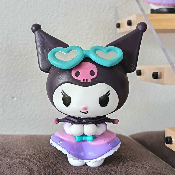 Festa da Kuromi com figuras do Baku (6 peças)