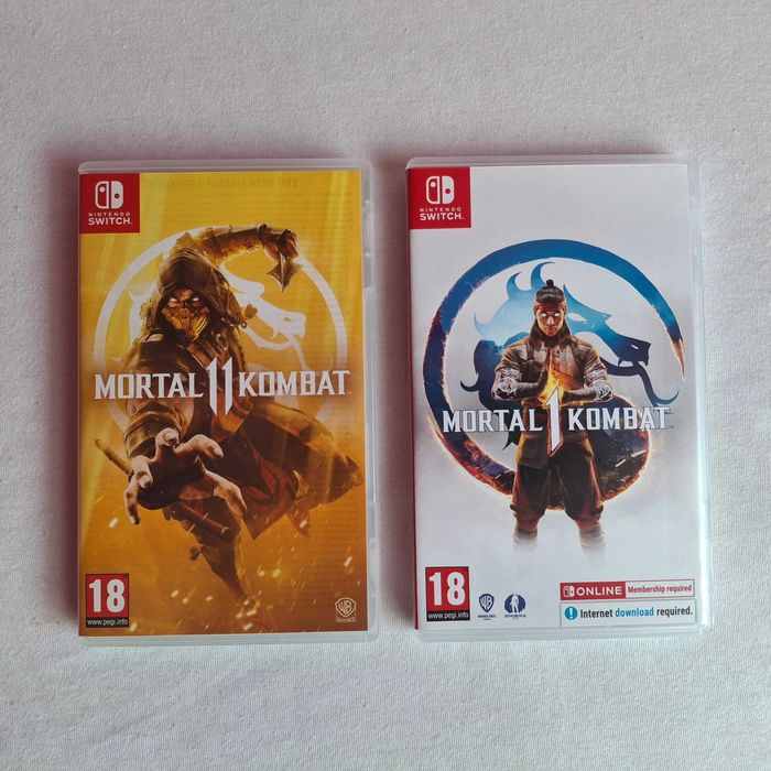 MK Mortal Kombat 11 & 1 Nintendo Switch NS DLC Import UK