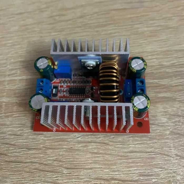 Повышающий преобразователь напряжения 400 Вт 15А DC-DC CC,CV.