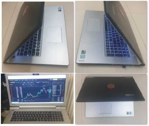 Laptop Lenovo Intel Core i7-6700HQ 3,5GHz 1,5TB RAM 16GB GeForceGTX950