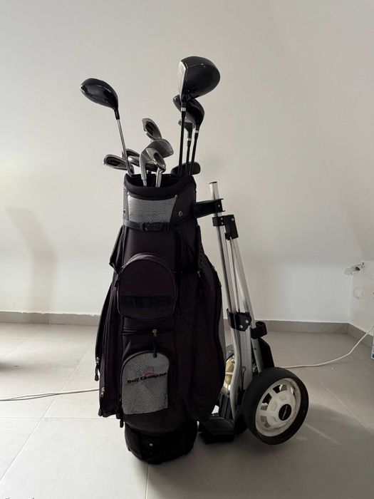 Conjuntos de Tacos de Golfe Completos – Jaxx, Young Gun e Golf Champion + Carrinho