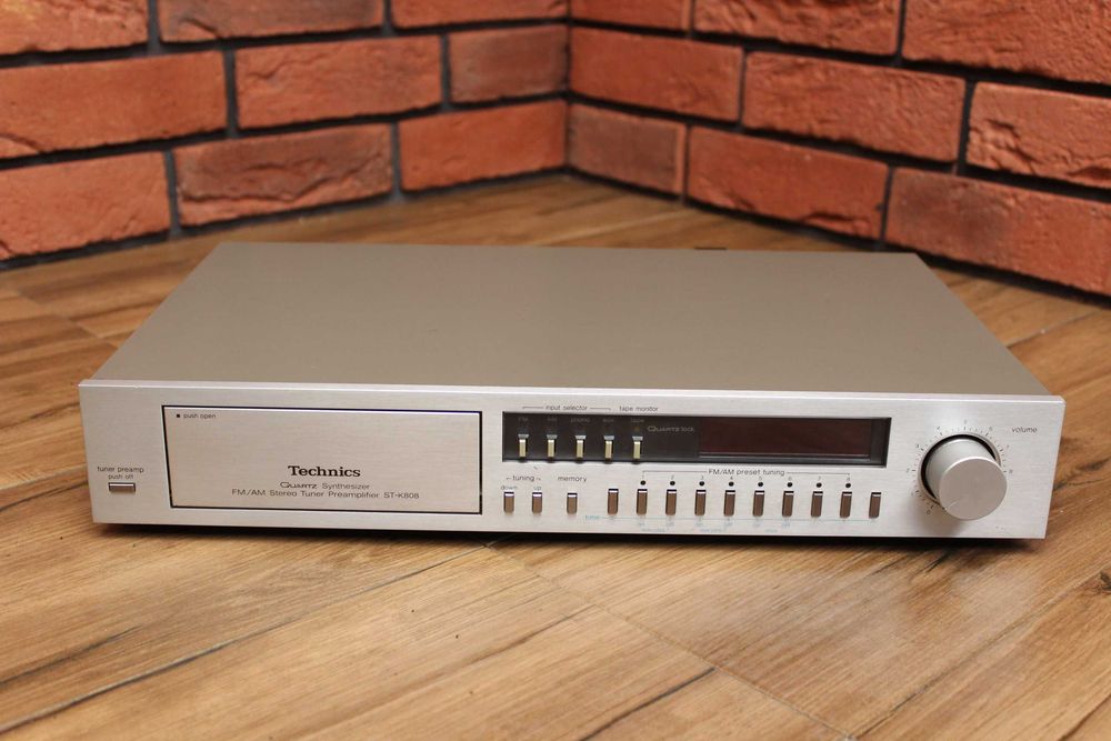 ‼️ Przedwzmacniacz Technics ST-K808 ‼️ Po Przeglądzie * Tuner FM * Phono *