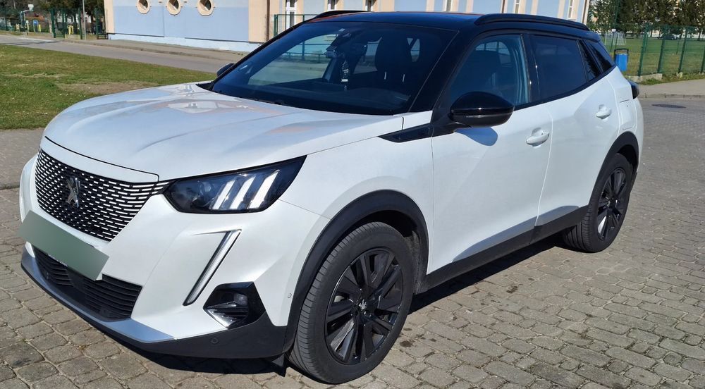 Peugeot 2008 Peugeot e-2008 GT| Elektryk | Panorama|Skóra| Biały perła+Czarny dach