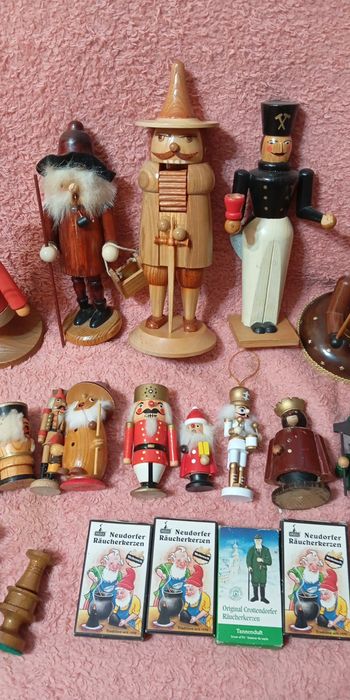 Курильщики. Щелкунчик. Дерево. Ручная работа.