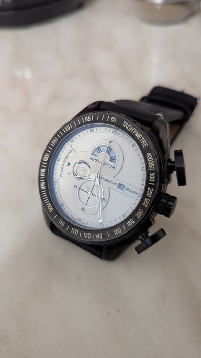 Часы Porsche Design chronograph, годинник хронограф 100м