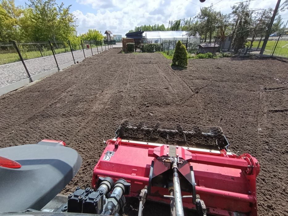 Usługi glebogryzarką separacyjną