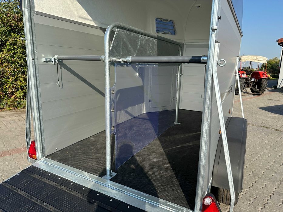 Przyczepa do przewozu koni HENRA 334x170x235 DMC:2.7T, DLA 2 KONI