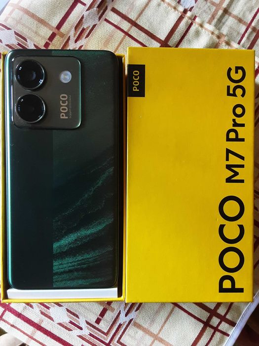 Новий Poco M7 Pro 5G 12/256 Green, куп. в Комфі