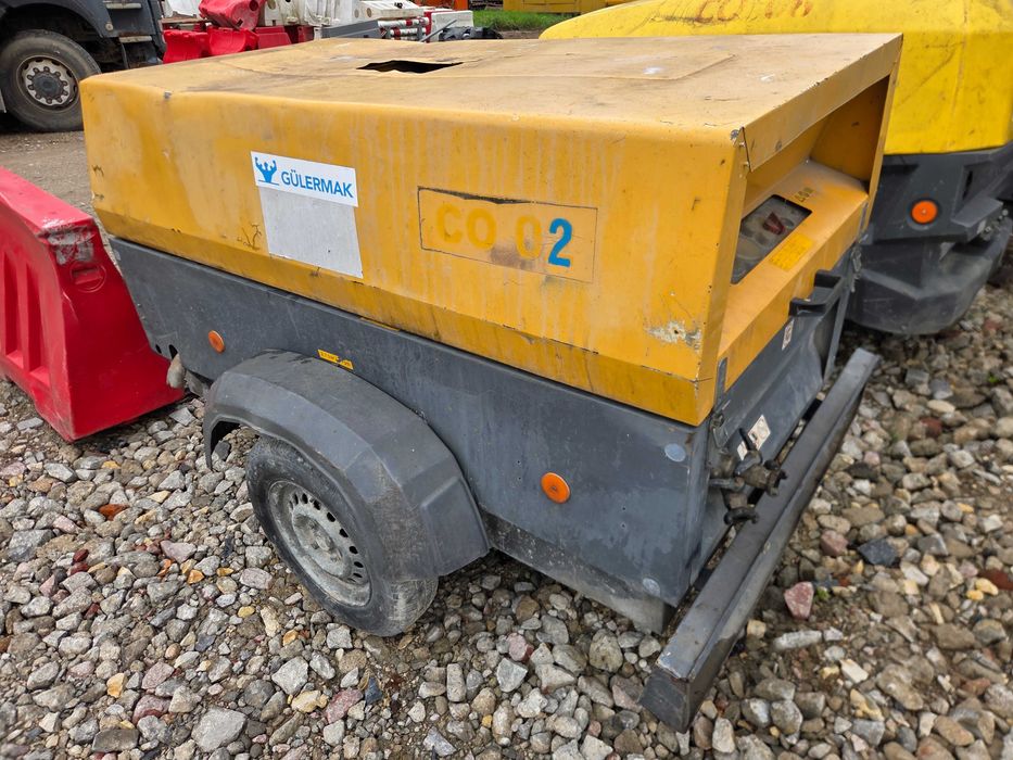 Sprężarka kompresor przewoźny Atlas Copco XAS87KD niezarejestrowana