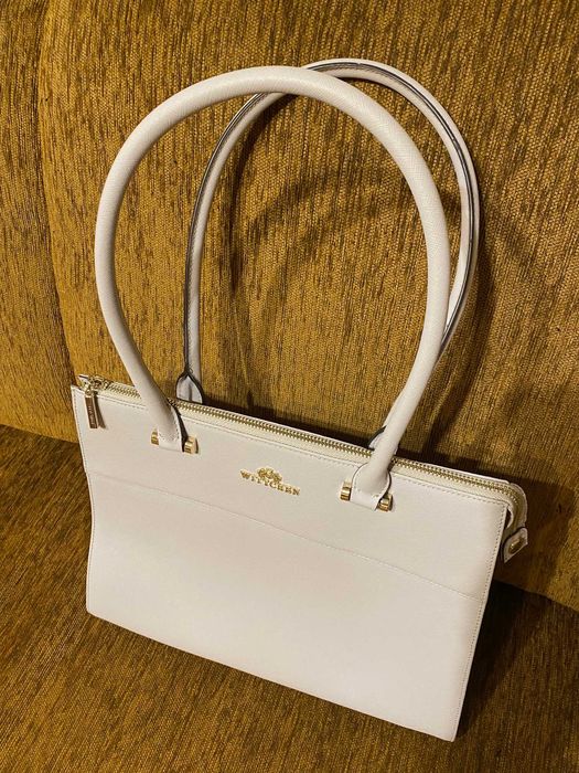 Torebka shopperka, skórzana, WITTCHEN