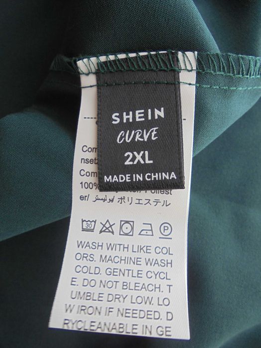 camisola de senhora cor verde com renda