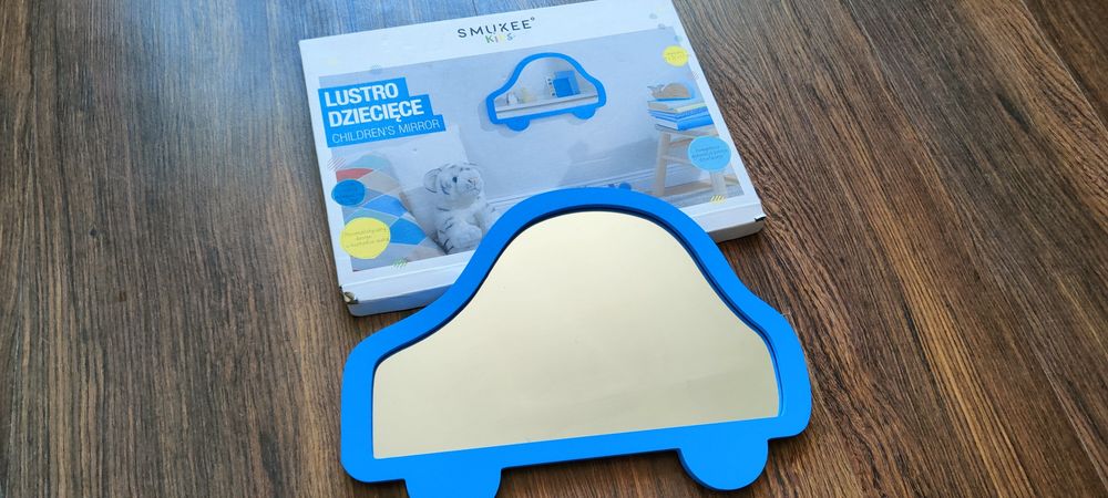 Lustro dziecięce samochód
