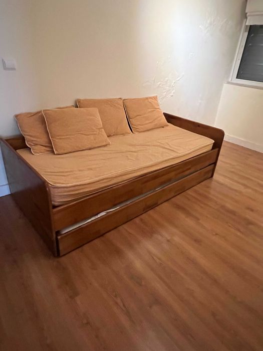 Conjunto de quarto CERNE em madeira maciça
