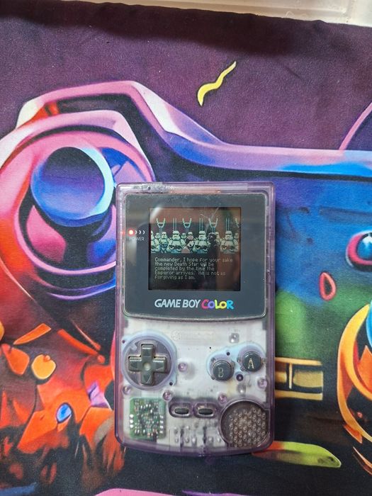 Game boy Color Purple Transparente