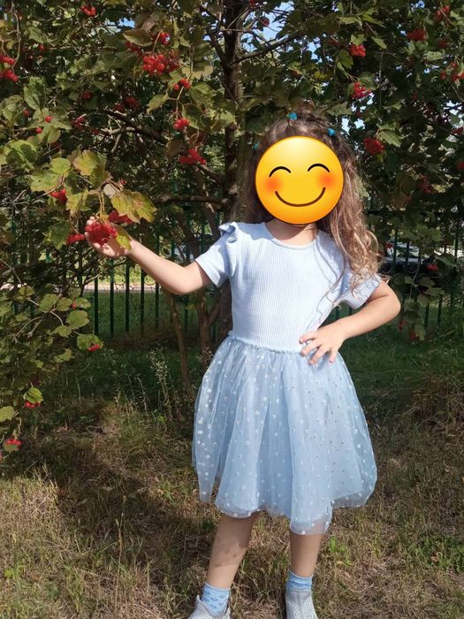 Плаття 6 років блакитне рожеве бордове