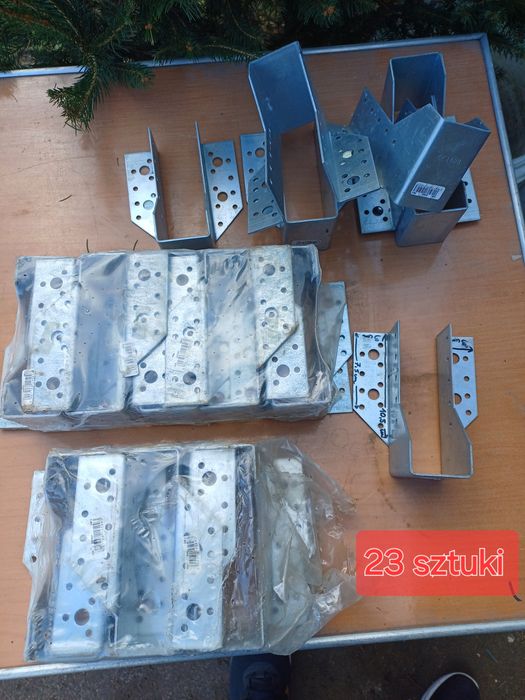 23x Wieszak wspornik łącznik belki krokwi