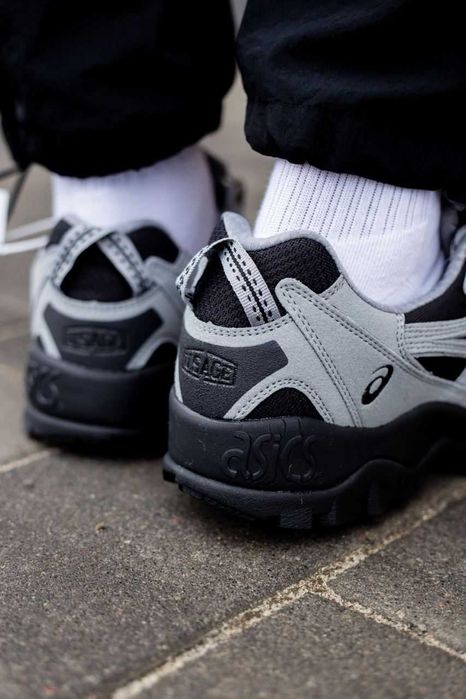‼️НОВІ Кросівки ASICS Gel-Pickax Dark Grey Black