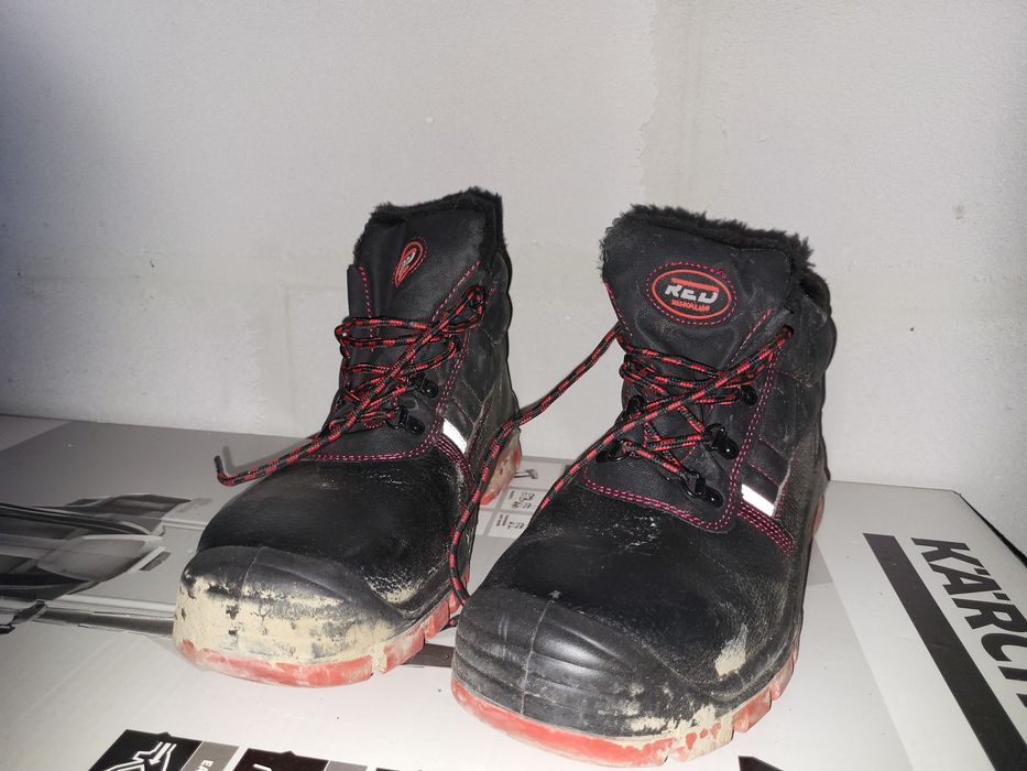 Buty robocze ocieplane Max  Popular  - Trzewiki RED zimowe 45 jak nowe