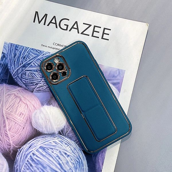 New Kickstand Case etui do iPhone 12 Pro z podstawką niebieski