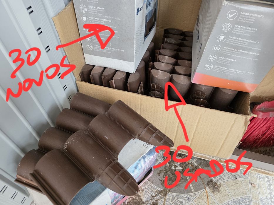 Separador / Limitador de Jardim Paliçada
